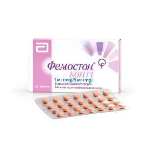 Фемостон конти таблетки покрытые оболочкой 1 мг/5 мг блистер №28