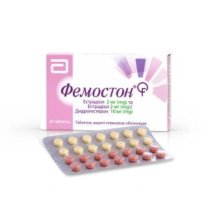 Фемостон таблетки покрытые оболочкой 2 мг+2 мг/10 мг №28
