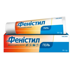 Феністил гель 0,1 % туба 30 г