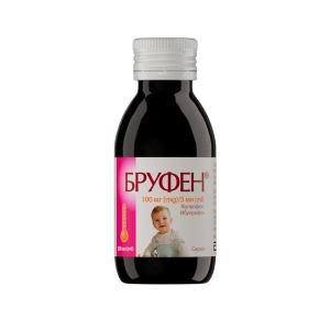 Бруфен сироп 100 мг/5 мл флакон 100 мл