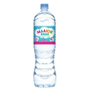 Вода питьевая негазированная для детей Малюк 1,5 л