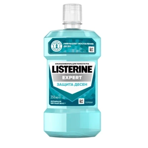 Ополіскуач для ротової порожнини Listerine expert захист ясен 250 мл