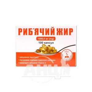 Риб'ячий жир Enjee 1000 мг капсули №30