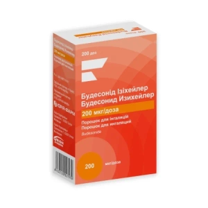 Будесонід Ізіхейлер порошок для інгаляцій 200 мкг/доза інгалятор 200 доз