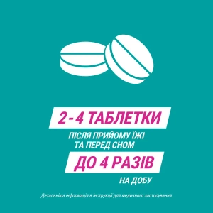 Гавискон Двойного Действия таблетки жевательные блистер №24