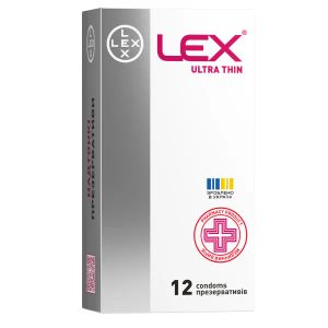 Презервативи Lex тонкі №12