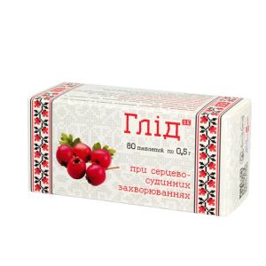 Глід таблетки 0,5 г №80