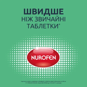 Нурофєн Експрес Форте 400 мг капсули №20