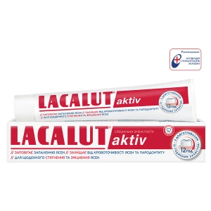 Зубная паста Lacalut Aktiv 50 мл