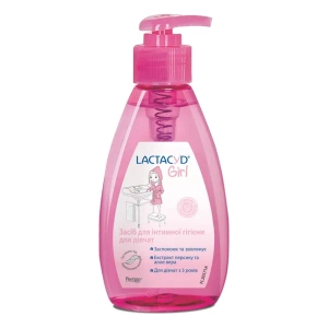 Средство Lactacyd Girl для интимной гигиены с дозатором с 3-х лет 200 мл