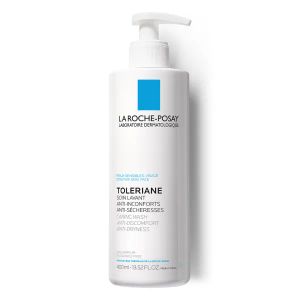 Очищаюший крем-гель La Roche Posay Толеран для чувствительной кожи, который уменьшает чувство дискомфорта и сухости 400мл