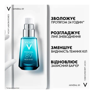 Гель Vichy Mineral 89 зволожуючий для шкіри навколо очей 15 мл