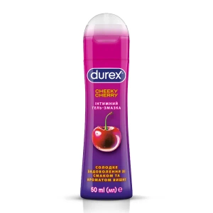 Інтимний гель-змазка Durex Play Cherry зі смаком та ароматом вишні 50 мл