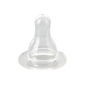 Соска Baby-Nova 17303 силіконова кругла для каші №2