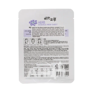 Маска тканевая для лица Esfolio pure skin с травами 25 мл