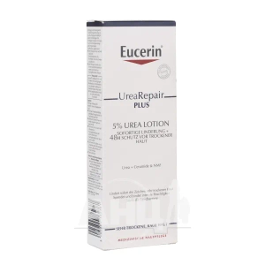 Легкий зволожуючий лосьйон для тіла Eucerin 5% для сухої шкіри урея 250 мл