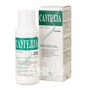 Саугелла аттива мыло жидкое для интимной гигиены с экстрактом тимьяна 250 мл