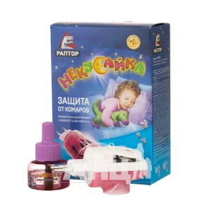 Електрофумігатор Раптор некусайка 30 ночей