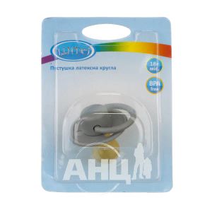 Пустышка Lindo латексная pk 076 18+ круглая