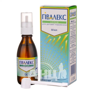 Гівалекс спрей для ротової порожнини флакон 50 мл
