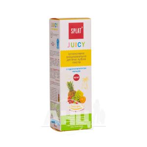 Детская укрепляющая зубная паста Splat Juicy тутти-фрутти 35 мл