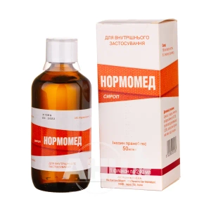 Нормомед сироп 50 мг/мл флакон 240 мл