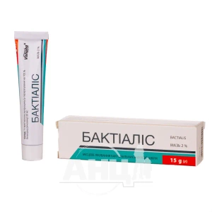 Бактіаліс мазь 2 % туба 15 г
