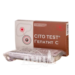 Cito test hcv тест-система для виявлення вірусу гепатиту c №1