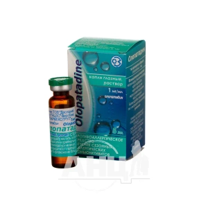 Олопатадин краплі очні розчин 1 мг/мл флакон з кришкою-крапельницею 5 мл