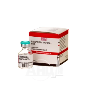 Ібандронова кислота-Віста концентрат для розчину для інфузій 6 мг флакон 6 мл №1