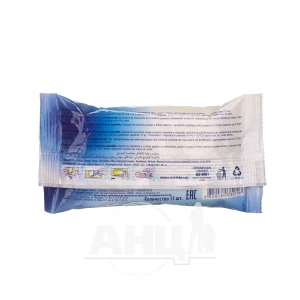 Вологі серветки 100% ромашка №15