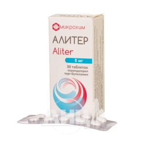 Алітер таблетки 8 мг №30