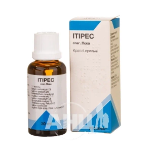 Ітірес спаг Пека краплі оральні флакон 30 мл