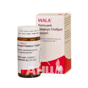Кальций кверкус глобули велати гранулы гомеопатические флакон 20 г