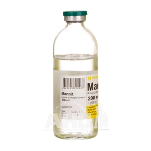 Маннит раствор для инфузий 15% бутылка 200 мл