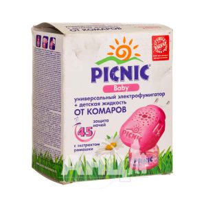 Фумигатор + жидкость от комаров Picnic Baby 30 мл