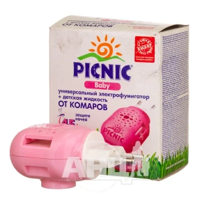 Фумигатор + жидкость от комаров Picnic Baby 30 мл