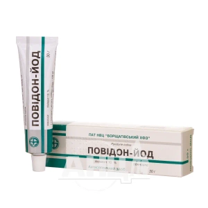 Повідон-йод лінімент 10 % туба 30 г