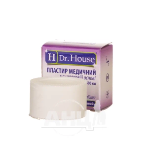 Пластир медичний Dr. House на шовковій основі 2,5 х 500 см