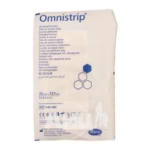 Полоски для бесшовного закрытия ран Omnistrip стерильные 25мм х 127мм №4