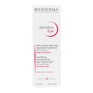 Крем-гель для контура глаз Bioderma Sensibio Сансибио Eye 15 мл