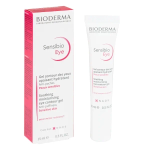 Крем-гель для контура глаз Bioderma Sensibio Сансибио Eye 15 мл