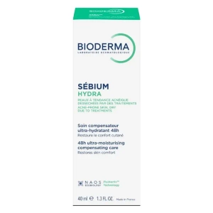 Ультраувлажняющий и успокаивающий крем для лица Bioderma Sebium Hydra 40 мл