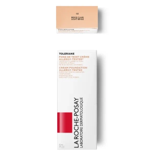 Зволожуючий тональний крем La Roche Posay Толеран Тон SPF 20 відтінок 02 - 30 мл