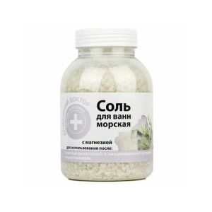 Соль для ванн Домашний Доктор с магнезией 1000 г