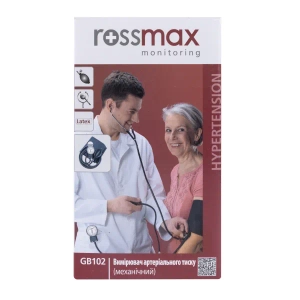 Тонометр механічний зі стетоскопом Rossmax GB102