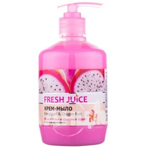 Крем-мило Fresh Juice Frangipani & Dragon fruit з дозатором 460 мл