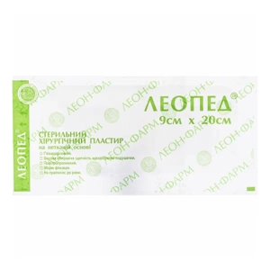 Пластырь медицинский leopad 9 см х 20 см стерильный №25