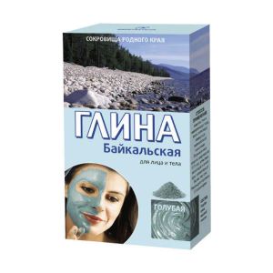 Глина голубая байкальская 100 г