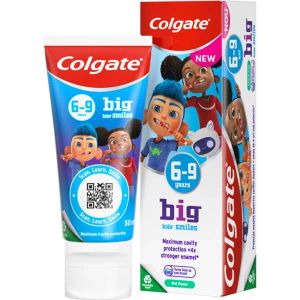 Детская зубная паста Colgate для детей 6-9 лет со вкусом  нежной мяты 50 мл